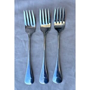 Stainless By Oneida-Cabana Salad Forks set of 3 6.75"